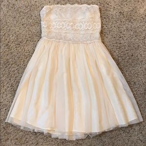 Charlotte Russe Ivory Formal Dress